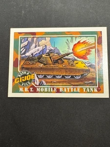 1991 Impel Hasbro G.I. Joe M.B.T. Mobile Battle Tank Trading Card #11 - Picture 1 of 2