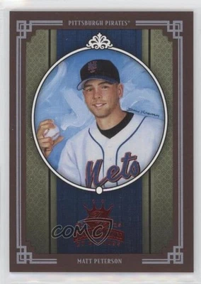 2005 Donruss Diamond Kings Red Framed Matt Peterson #260 - Image 1 of 2