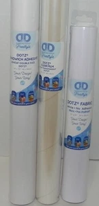SET DIAMOND DOTZ FREESTYLE STOFF OHNE KLEBEN KLARFOLIE SANDWICHKLEBER - Bild 1 von 1