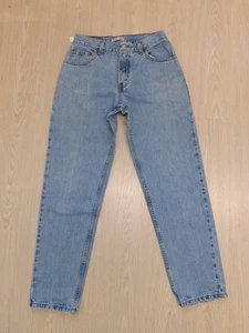 LEVI'S Jeans Womens W27 L30 Blue 550 Relaxed Tapered 100% Cotton (3714) - Picture 1 of 11