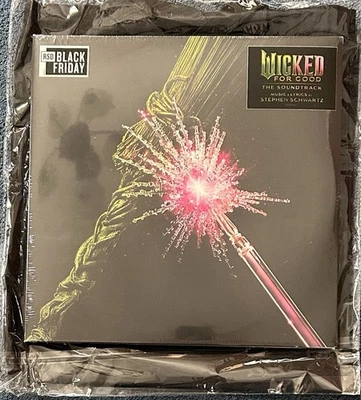 Wicked For Good Yellow Brick Road Vinyl  RSD  + Tote Bag & Buttons Pins Sealed - Image 1 of 4