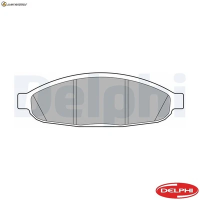 BREMSBELAGSATZ SCHEIBENBREMSE LP3555 FÜR CHRYSLER EMM 4.0L EGN 3.5L 6cyl - Bild 1 von 4