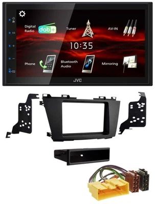JVC USB Bluetooth MP3 DAB 2DIN Autoradio für Mazda 5 (CR, ab 2010) - Bild 1 von 4
