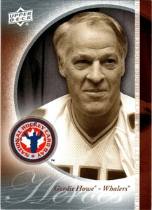 2011 National Hockey Card Day Upper Deck Gordie Howe #HCD13 - Foto 1 di 2