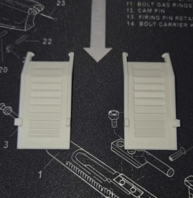 Transformers G1 Ultra Magnus 3D Printed Ramps Left & Right Set No Center Tabs - Image 1 of 4