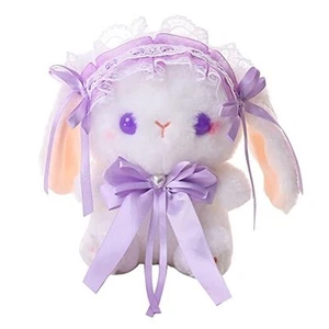 Stuffed Animal Doll Plush Toys, Plushie Animal Toys, Cute Plush Animals, Purple - Picture 1 of 7