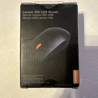 Lenovo 300 Wired USB Mouse - Brand New Sealed Mint - Image 1 of 4
