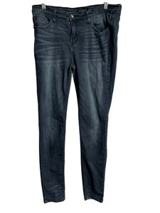 Judy Blue Damen Dark Wash Skinny Jeans Größe 13/31 Stretch Denim Maße 32x28. - Bild 1 von 9