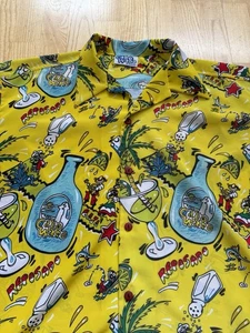 Camisa Cabo Wabo Cantina Para Hombres Botón Frontal Talla XL 44 Fiesta Baja Reposado Palma - Imagen 1 de 4