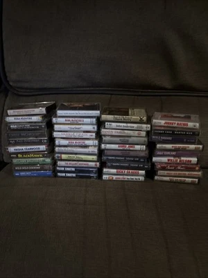 Lot 39 Classic Country Cassette Tapes George Jones, Reba, Ricky Van Shelton, Mor - Image 1 of 4