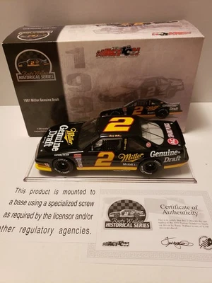 Rusty Wallace #2 Miller Genuine Draft 1991 Historical Series 1/24 Nascar Diecast - Image 1 of 4
