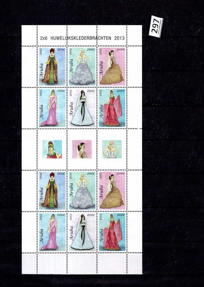 * ARUBA 2013 - MNH- ART - CULTURE - FASHION  - Image 1 of 1