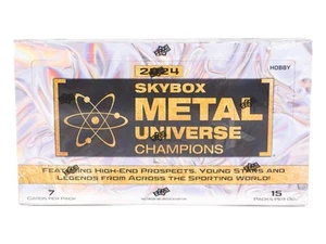 2024 UPPER DECK SKYBOX METAL UNIVERSE CHAMPIONS HOBBY BOX - Picture 1 of 8