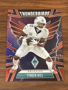 2025 Panini Phoenix Tyreek Hill #32 Thunderbirds Red Prizm /249 Miami Dolphins - Bild 1 von 2