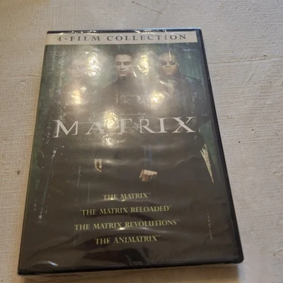 *NEW* The Matrix Collection (4 Film DVD Set) Keanu Reeves - Sci Fi Action  - Image 1 of 2