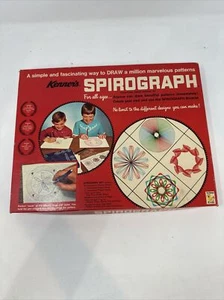 Vtg Original 1967 Spirograph Art Set Kenner Red Box & Blue Tray 100% Complete - Picture 1 of 6