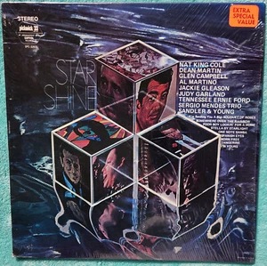 Star Shine Compilation LP 1971 Album - Dean Martin, Judy Garland, Glen Campbell - Picture 1 of 4