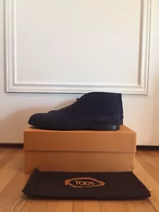 herren stiefelette 10,5 von Tods NEU! € 455,- / Dunkelblau - Bild 1 von 4