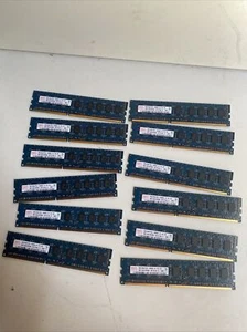 Hynix HMT125U7TFR8C-H9 2GB 2RX8 PC3-10600E Server Memory Modules LOT OF 12 - Picture 1 of 8