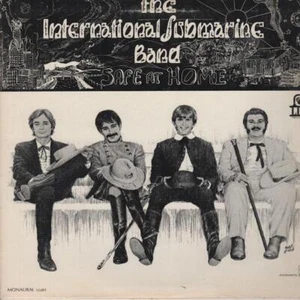INTERNATIONAL SUBMARINE BAND/ GRAM PARSONS Safe At Home 1968 MONO only PROMO lp - Picture 1 of 4
