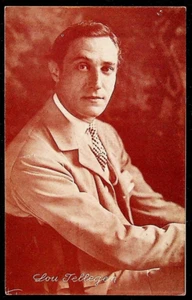 20er Jahre Lou Tellegen Stummfilm Schauspieler getönte Arcade Postkarte - Bild 1 von 2