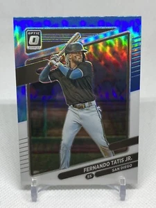 Fernando Tatis Jr. 2021 Panini Donruss Optic Carolina Blue & White Prizm SP #106 - Picture 1 of 1