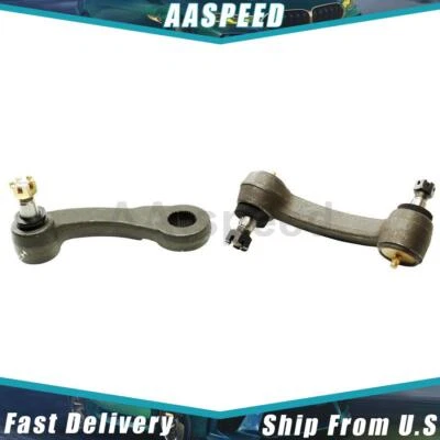 Idler Arm Pitman Arm Front For 1983 1990 1991 1992 1993 1996 Chevrolet G30 2pcs - Image 1 of 4