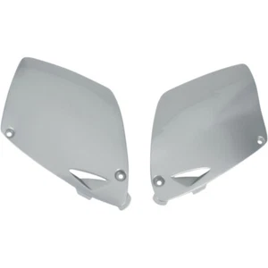 Piezas laterales revestimiento UFO KTM SX EXC 2 compases 98-03 4 compases 00-03 plata - Imagen 1 de 1