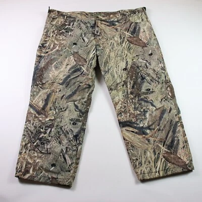 Drake Waterfowl Pants Mens 2XL XXL Mossy Oak Duck Blind Fleece Lined Camo 46x26 - Image 1 of 4