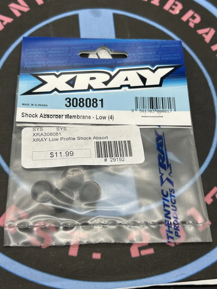 XRay. 308081 Low Profile Shock Foam Insert Set (4) - Image 1 of 1