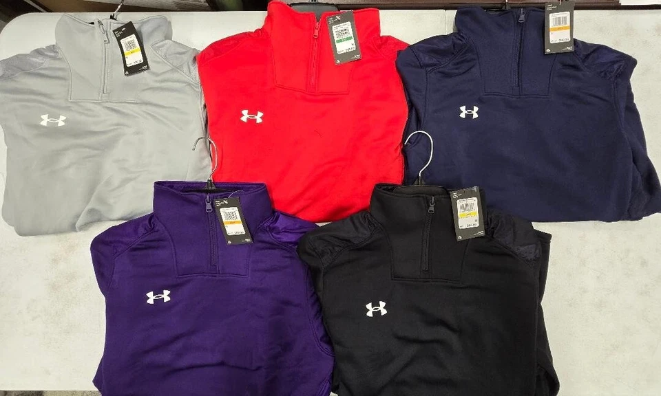 50220 Under Armour Mens 1/4 Lite Zip Fleece Long Sleeves 1360712 NWT $60 - Image 1 of 1