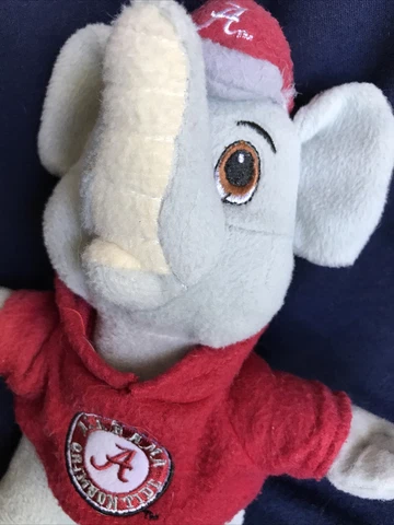 Vtg 90’s Alabama Crimson Tide Big Al Plush Toy Figure Vintage~Roll Tide Cover