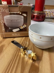 Dip Mix Set Bowl & Spreader - Picture 1 of 4