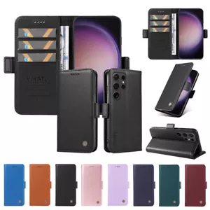 Für Samsung Galaxy S24 Ultra S23 FE S22 Plus S20 FE Flip Wallet Handyhülle Cover - Bild 1 von 18