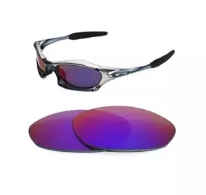 NEU POLARISIERTE ERSATZLICHT ROTE GLÄSER FÜR OAKLEY SPLEISS SONNENBRILLE - Bild 1 von 4