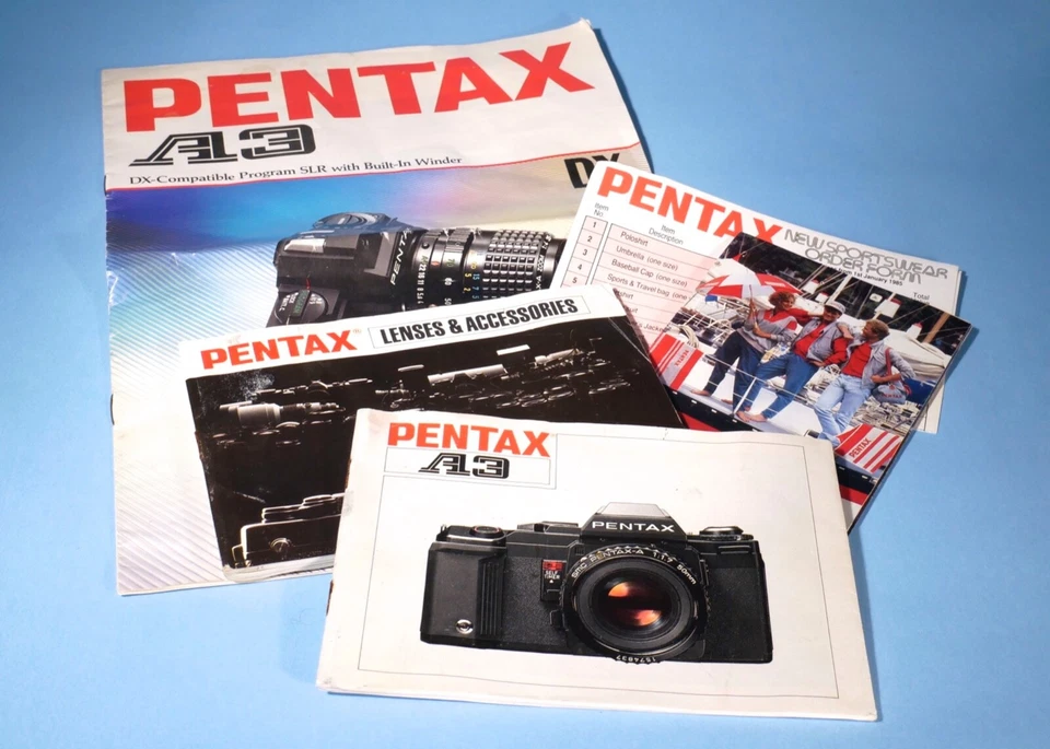 Pentax Program A3 Camera Instruction Manual & Brochures * - Image 1 of 1