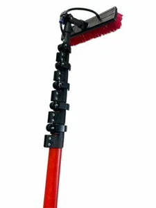 Telescopic WATER FED POLE - Extendable Window Cleaning Brush - Ready to Use  - Picture 1 of 6