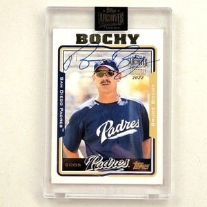 BRUCE BOCHY 2022 Topps Archives 1/1 Auto 1 OF 1 Manager Rangers Padres Giants