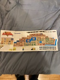 Legend of Zelda solo mapa NES Nintendo