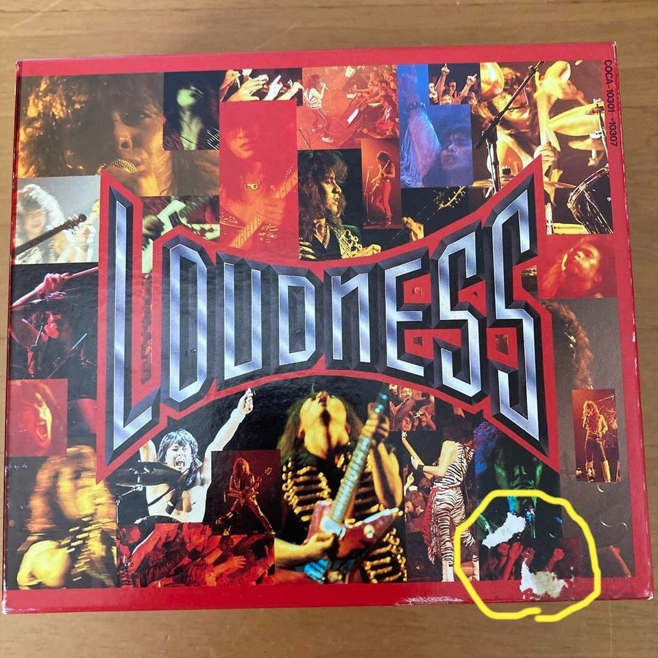 Rare LOUDNESS Box Set I-VII Japan Import 7CD COCA-10301 Complete Collection Used - Image 1 of 4