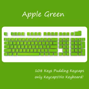 OEM Profile PBT Keycaps 108 Keys Pudding Keycap for Cherry MX Switch Mechanical - Picture 1 of 28