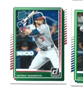2025 Donruss Washington Nationals Dylan Crews Rated Rookie card - Foto 1 di 1