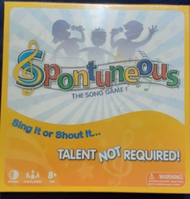 Jogo Spontuneous The Song Sing It Or Shout It - Imagem 1 de 4