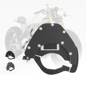 TOP KIT Motorcycle Throttle Grip Cruise Control Lock Assist Handlebar Grip Black - Picture 1 of 11