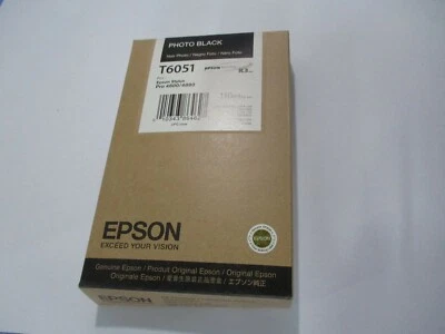 EPSON T6051 PHOTO BLACK PRO STYLUS 4800/4880 110ml - Image 1 of 4
