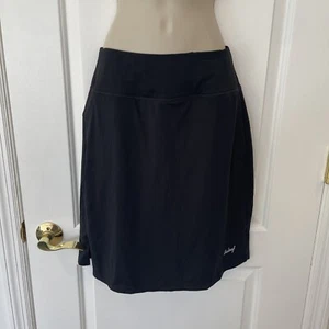 BALEAF Black Logo S High Waisted Tennis Skirt Golf Active Sport Running Skort - Picture 1 of 22