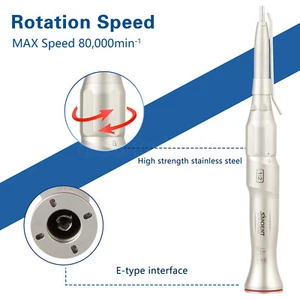 Osteotomía quirúrgica dental 1:2 pieza de mano de baja velocidad nariz recta para NSK -45 mm - Imagen 1 de 22