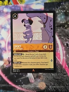 Lucky 8/204 Rara NON FOIL Disney Lorcana - Nelle Terre degli Inchiostri NM - Foto 1 di 2