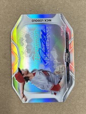 2020 Bowman Sterling Nick Lodolo Cincinnati Reds Autograph Diecut Card #’d 73/99