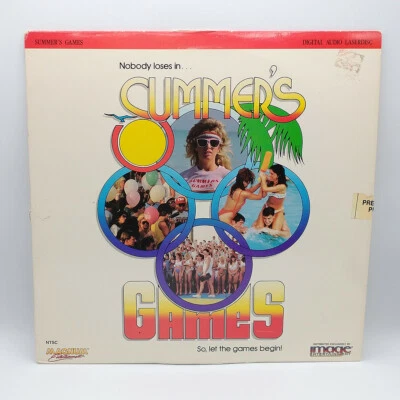 Summer's Games (1987) Bikini Summer Beach / LD Laser Disc Laserdisc - ID8036MN Foto 1 de 4